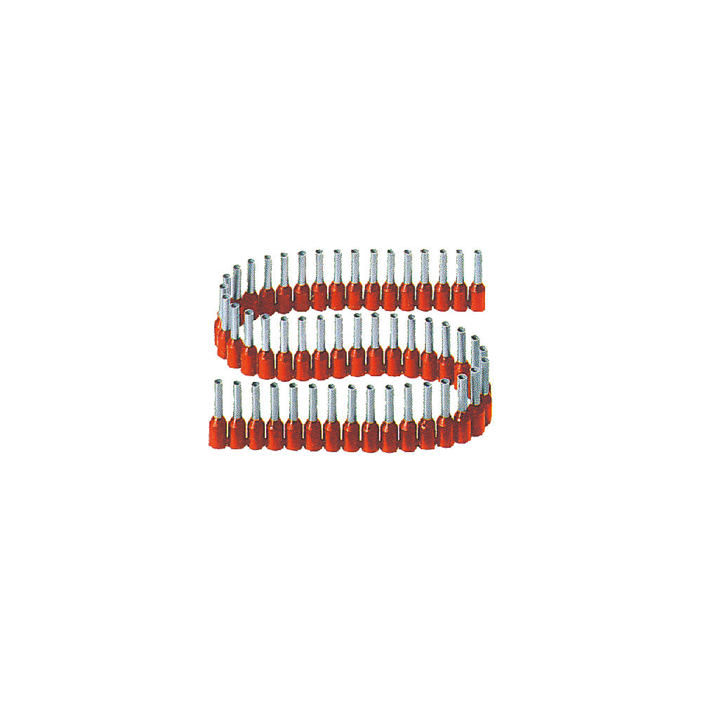 Klauke - Embouts en bande rouges 1,0² pour outil de pose KSW2 et QUADRO