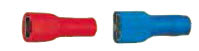 Klauke - Fiche femelle bleue pour languette plate de 6.3 x 0.8mm, section: 1,5 a 2,5mm2