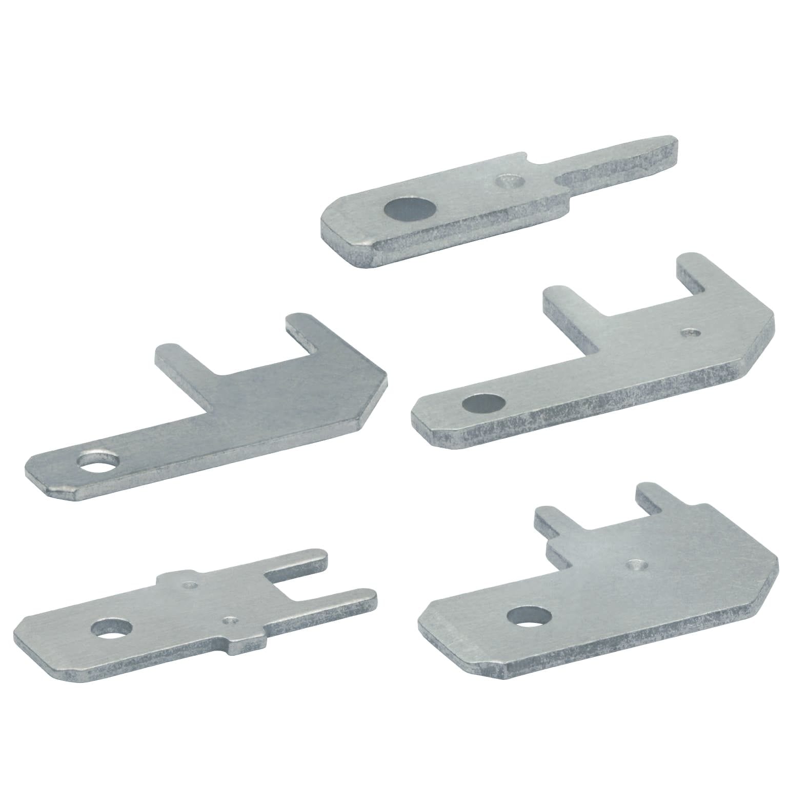 Klauke - Fiches males 6,3 x 0,8 (e)