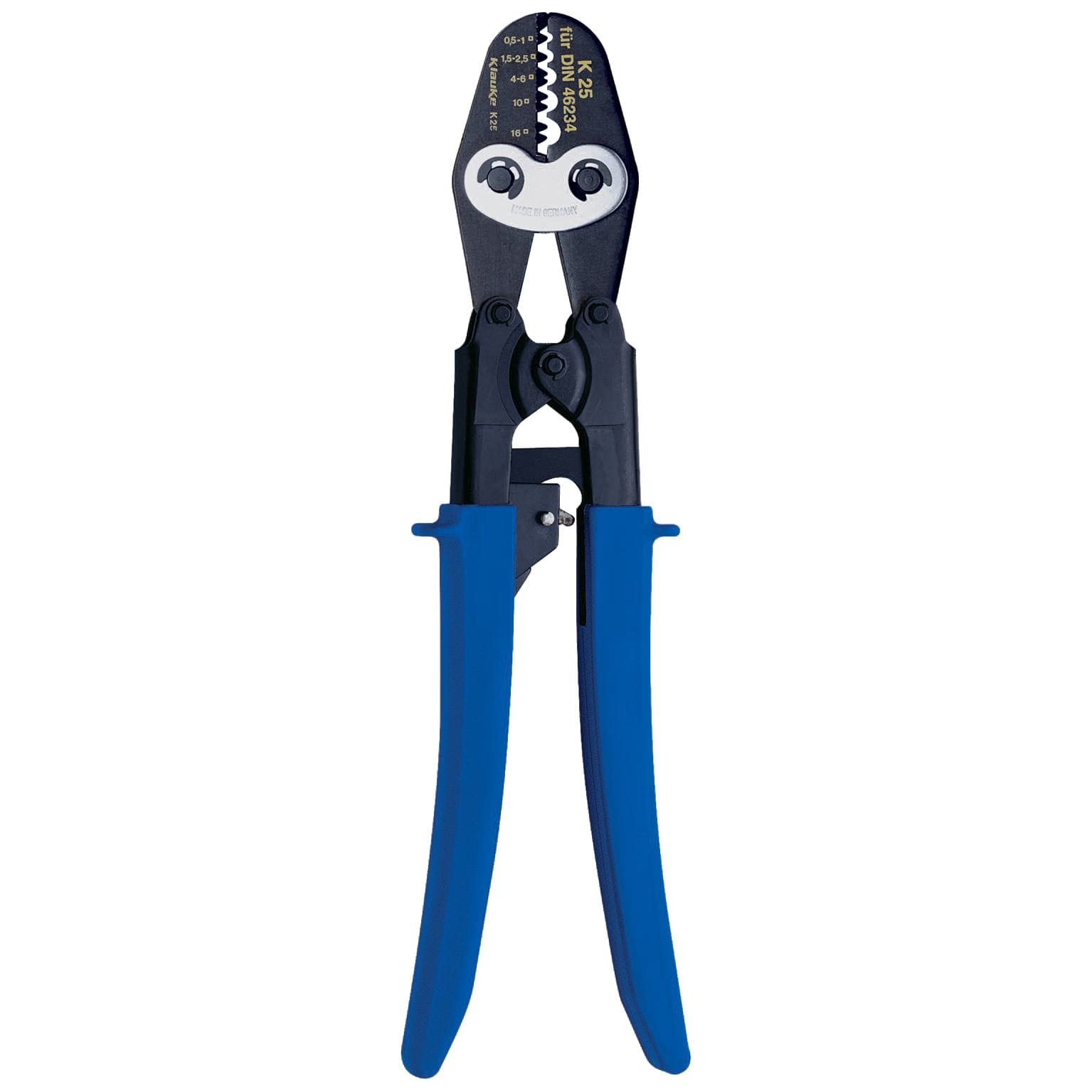 Klauke - Pince à sertir pour cosses et manchons tubulaires non isolées 1 - 16 mm²