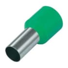Klauke - Embout de cablage isole vert 6mm2 - longueur 12mm -selon NCF 63-023