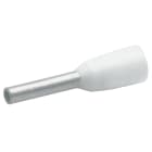 Klauke - Embout de câblage isolé blanc 0,50mm² - longueur 6mm -selon DIN 46228
