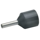 Klauke - Embout de câblage isolé noir 1,5mm² - longueur 8mm pour conducteur isolé 1000V