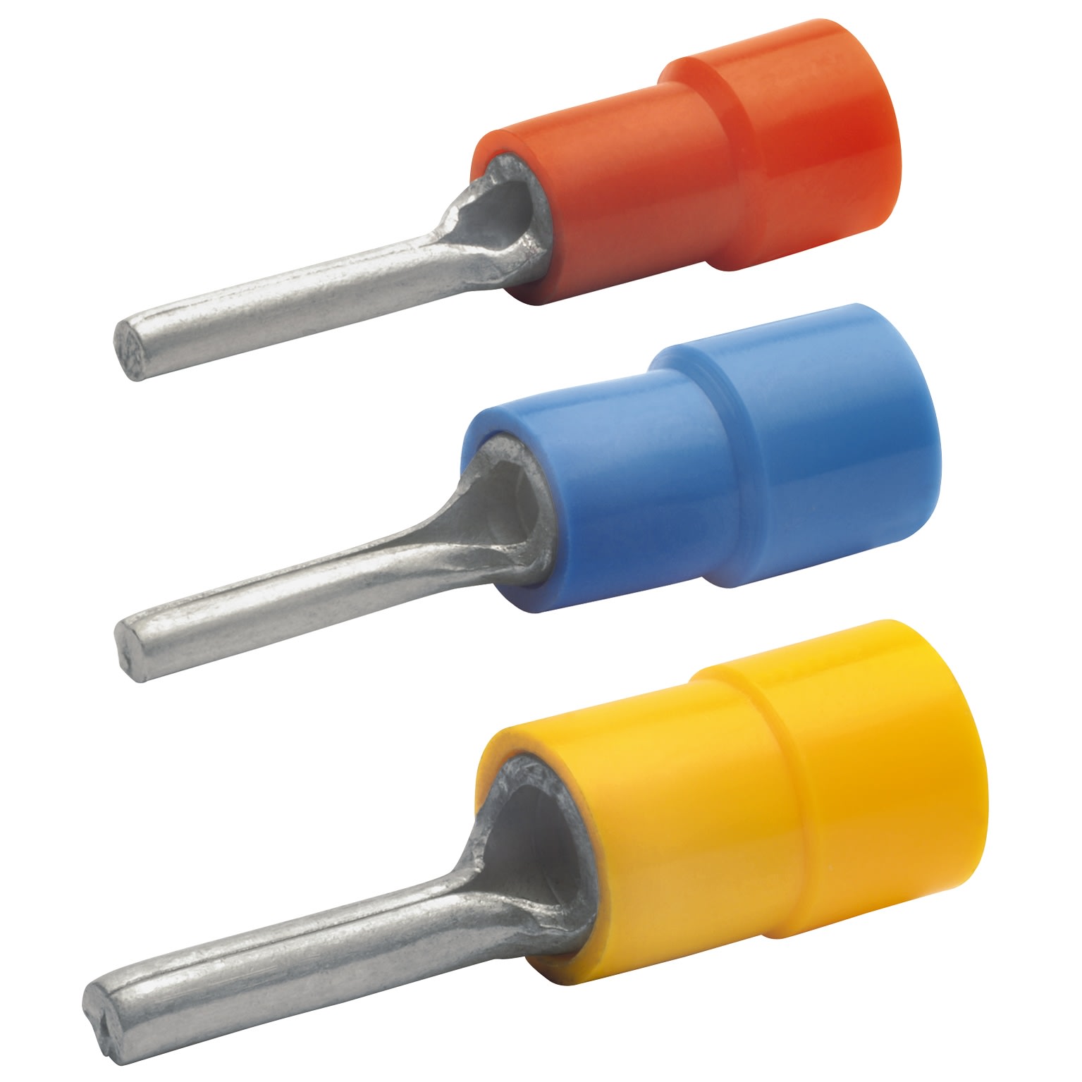 Klauke - Cosse pré-isolée jaune à embout rond 2,6x12mm section 4 à 6mm²
