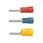 Klauke - Cosse pré-isolée jaune à embout plat cranté 2,8x10mm section 4 à 6mm².