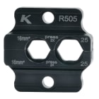 Klauke - Matrice pour cosses et manchons tubulaires cuivre 16 à 25mm²