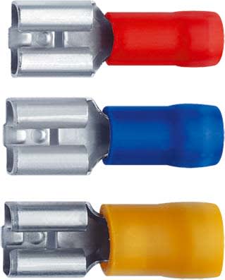 Klauke - Fiches fem.rouges 4.8 x 0.8