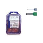 Klauke - Boite de 200 embouts de câblage 6,0² verts