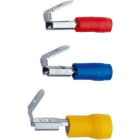 Klauke - Fiche plate femelle bleue avec dérivation