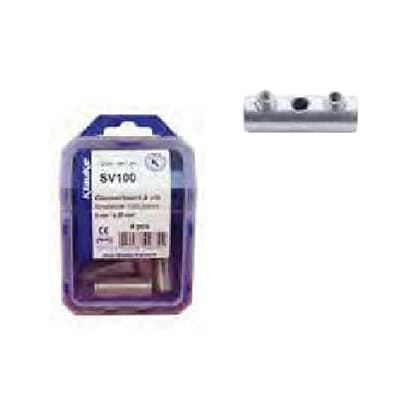 Klauke - Boite de 4 connecteurs alu a vis SV303V