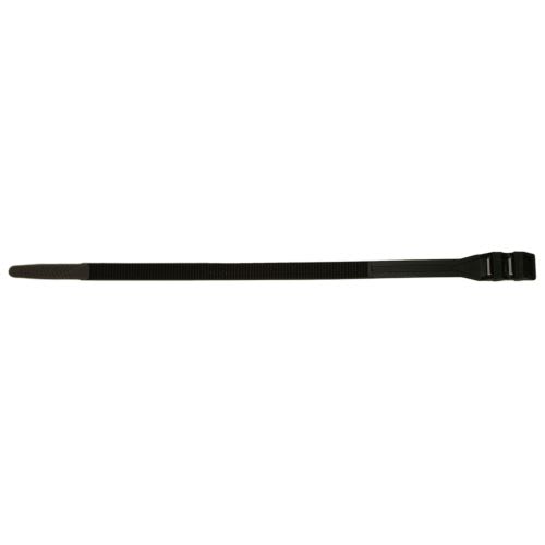 Klauke - Colliers noirs 9,0 x 180 mm, en techno-polymère, ø maxi de serrage 40 mm.