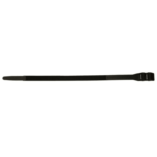 Klauke - Colliers noirs 9,0 x 180 mm, en techno-polymère, ø maxi de serrage 40 mm.
