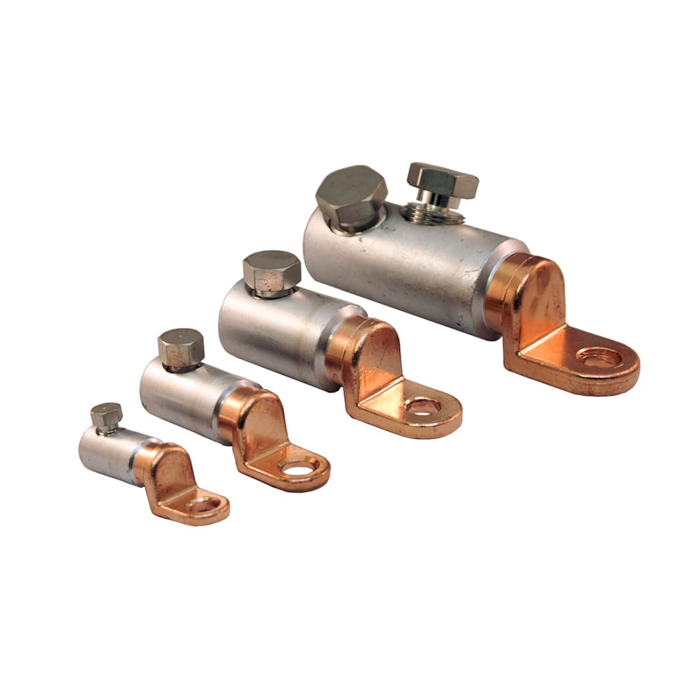Klauke - Cosse alu-cuivre à vis autocassante M8, câble BT alu 10-35 ou cuivre 10-25