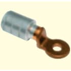 Klauke - Cosses alu-cuivre à fût court pour réseaux industriels de section 240mm² - M12