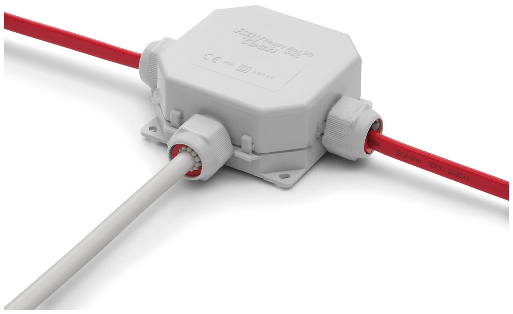 Klauke - MCA BOX 3 - Mini boite de jonction, IP68, 3 entrées, avec connect. 3x6mm²