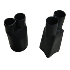 Klauke - Extremite  thermorétractable,  2 sorties, diamètres 4 à 35mm²