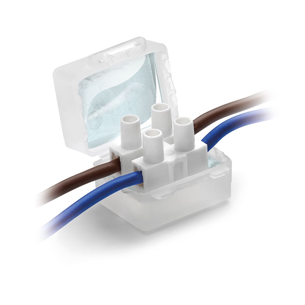 Klauke - Bloc pré-rempli de gel pour isoler les connexions électriques, blister de 2 pcs