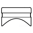 Klauke - Poinçon standard de rechange pour découpe ronde de diamètre 60,0mm- PG48