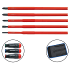 Klauke - Trousse textile avec 14 tiges pour tournevis dynamométrique