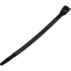 Klauke - Colliers noirs 7,6 x 290 mm, en PA 6.6, ø de serrage de 5 à 77 mm.