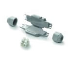 Klauke - Mini bte de jonct + gel + borne 2 pôles, diam. câble mini=6mm, maxi=10mm, IP68