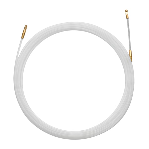 Klauke - Tire-fils nylon diam. 4 mm avec guide flexible et ?illet rotatif . Long= 30m