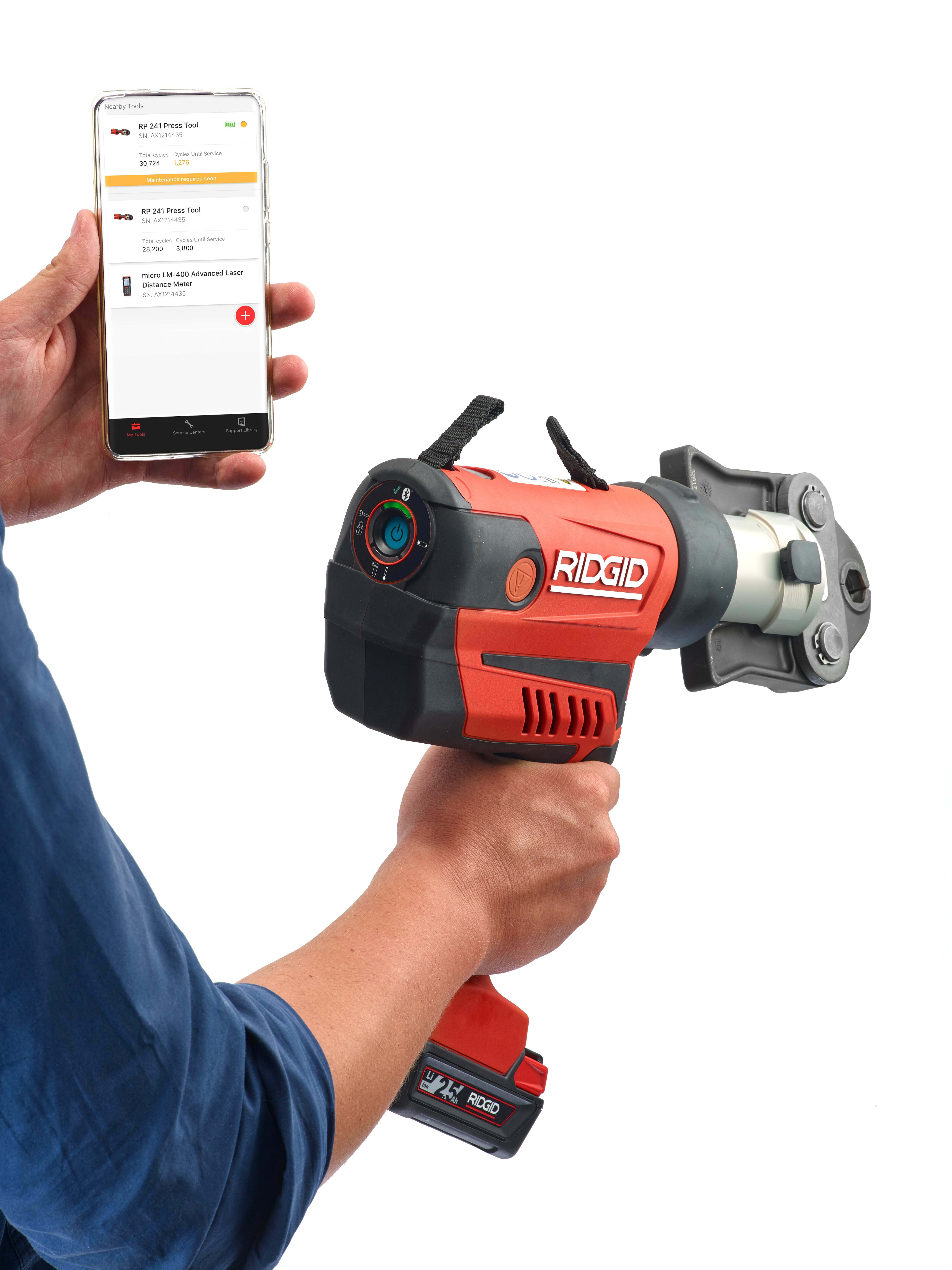 Klauke - Presse de sertissage électro-hydraulique RP350 32kN capacité 12-108mm