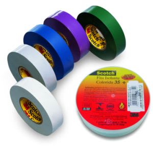 Klauke - Ruban adhésif isolant vert en pvc d'usage courant. dimension 15 mm x 10 m