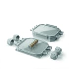 Klauke - Boite 4 entrées + gel + bornes 5 pôles, diam. câble mini=10mm, maxi=16mm, IP68