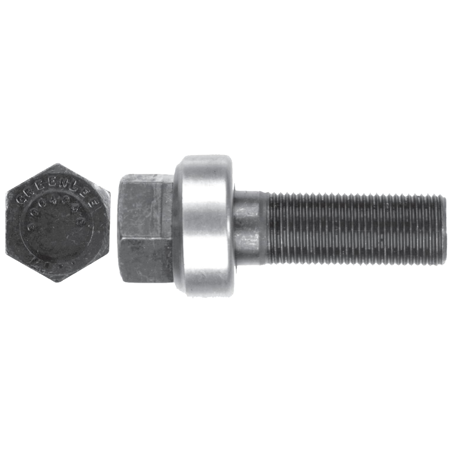 Klauke - Axe fileté ø 19 x 55 mm avec tête hexagonale de 25 mm, pour utilisation manuelle