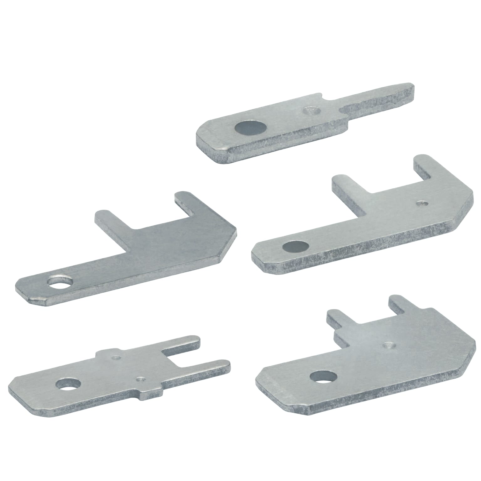 Klauke - Fiches males 6,3 x 0,8 (d)