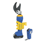 Klauke - Cisaille avec commande à distance pour canne, pour conduct. Cu et Alu maxi ø32mm