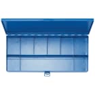 Klauke - Coffret métallique assortiment vide, 8 petits compartiments + 1 grand