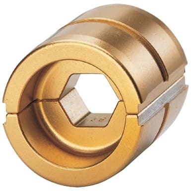 Klauke - Matrice série "K13" cote/plat E210, larg: 10mm, pour raccords aériens BT/HTA