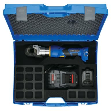 Klauke - Cisaille électro-hydraulique pour câbles en cuivre , alu-acier (ACSR) ø 25mm
