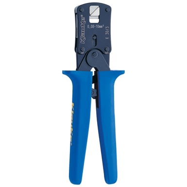 Klauke - Pince à sertir pour embouts simples 0,08 à 10mm² et doubles 2 x 0,5 à 2 x 4mm²