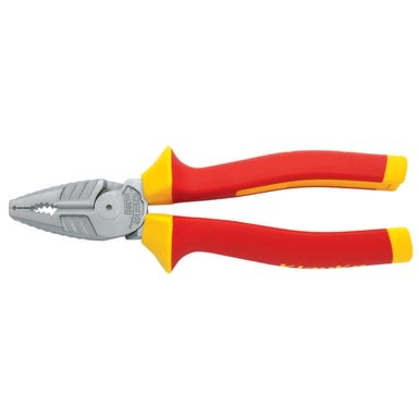 Klauke - Pince universelle isolée 1000V, dimension: 180mm.