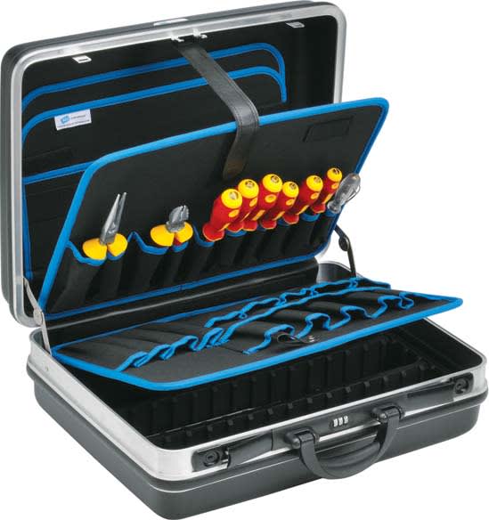 Klauke - Valise avec une selection de 12 outils dimension 495 x 410 x 175 mm