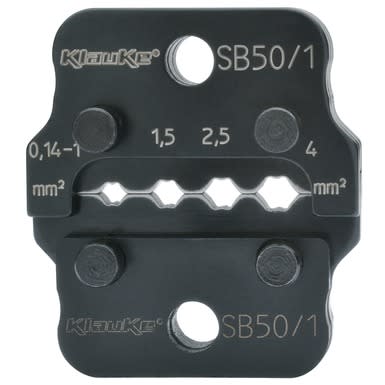 Klauke - Matrice pour broches de connecteurs de 0,1 à 4 mm²