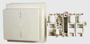 Beromet - COFFRET COUPE-CIRCUIT TETRAPOLAIRE 45/60A. ALU/CU