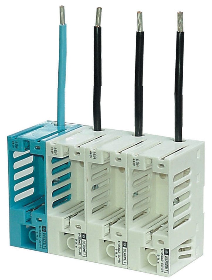 Beromet - ENSEMBLE 3 PHASES+NEUTRE CCPI TRI 60A T00