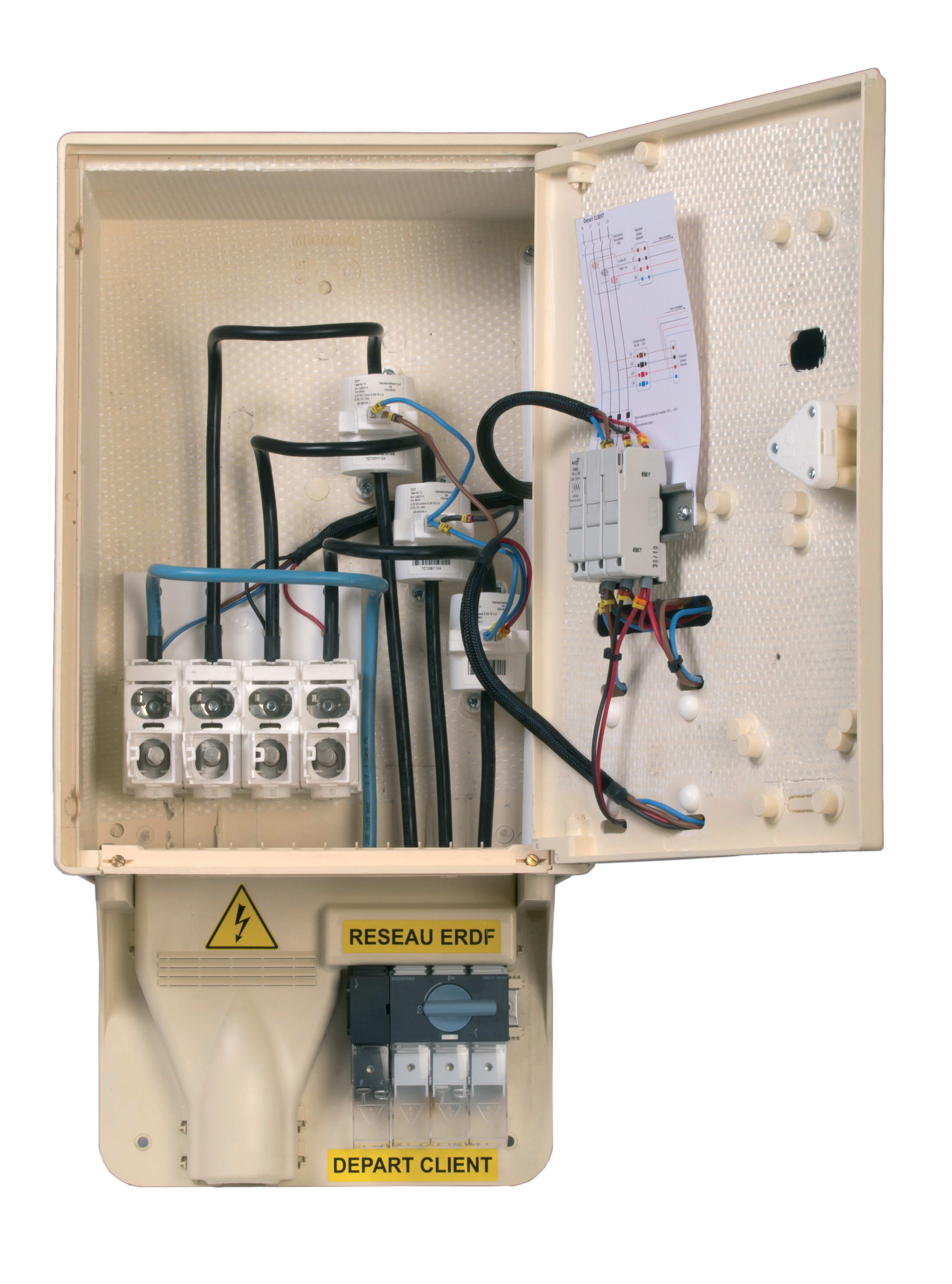 Beromet - COFFRET BPS A PUISSANCE SURVEILLEE T1 TC + INT.100A