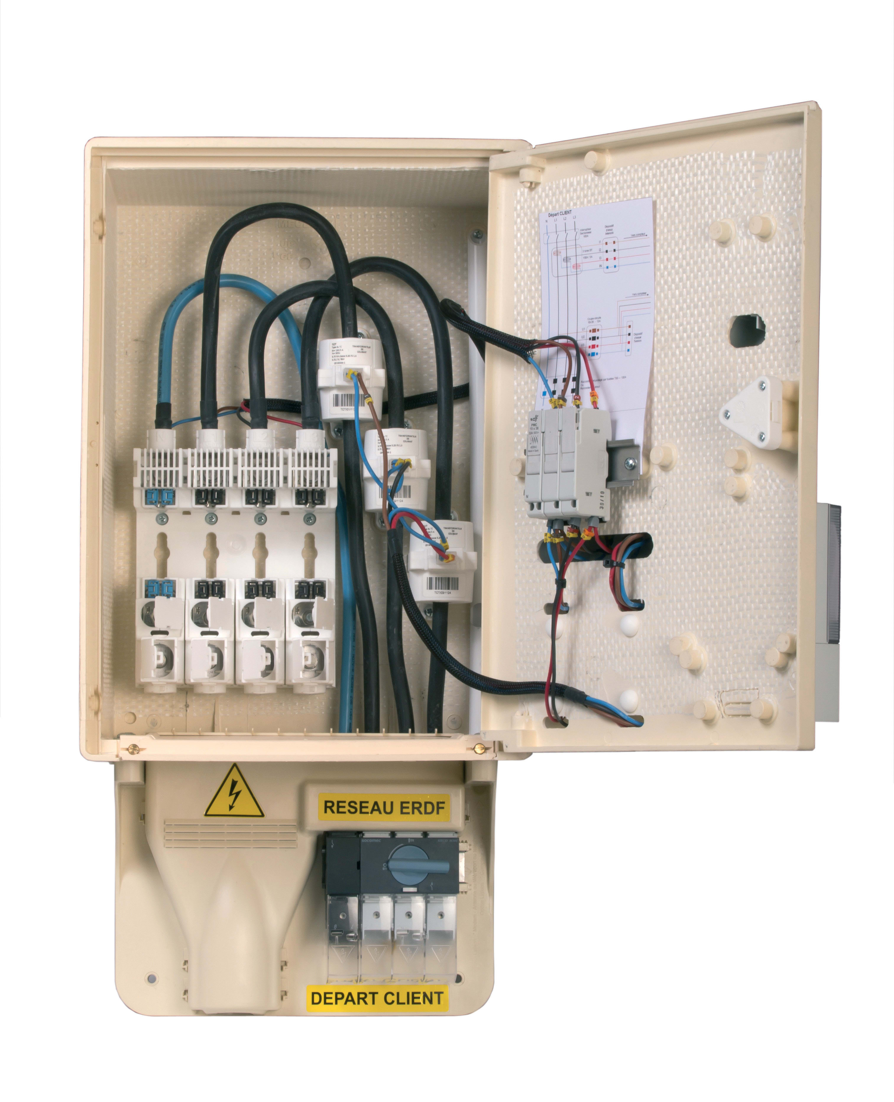 Beromet - COFFRET BPS A PUISSANCE SURVEILLEE T2 TC + INT.100A