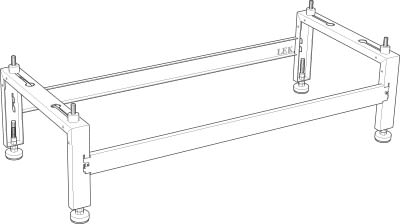Nibe - Chassis pour groupe extérieur F2050-6&10