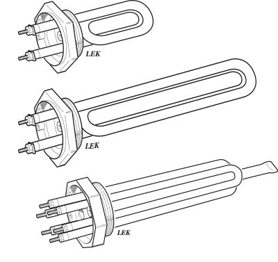 Nibe - Résistance immergée à visser 3,0kW en DN50 (hors boitier K11)