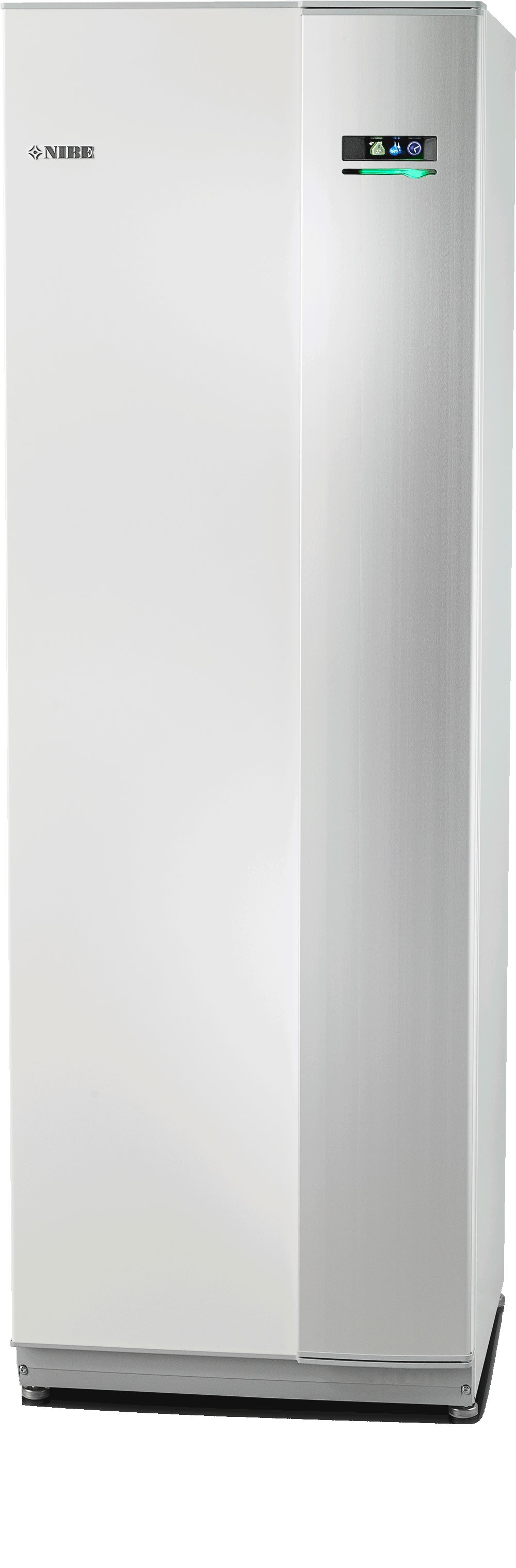 Nibe - Géothermie bi-compresseurs inverter 43kW, série-F, 400V.