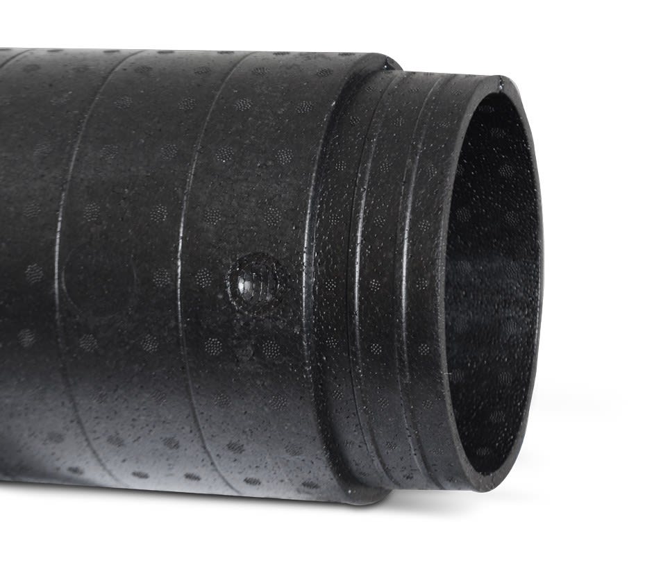Nibe - TUBE EPP 15 mm, 160 mm/190 mm ext - R=0,39 - 1 m - (-25 à +80°C)
