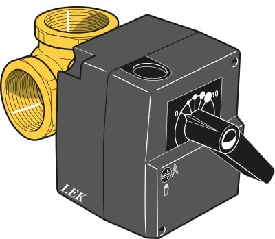 Nibe - Vanne 3 voies ECS DN32