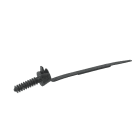 Sicame - Embase murale cheville et collier démontable, écartement 12mm et Diam 10 à 25mm