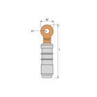 Sicame - Capuchon thermorétractable pour conducteurs de branchement de 10 à 25mm².